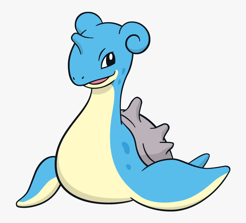 Lapras Pokemon Character Vector Art - Pokemon Lapras, HD Png Download, Free Download