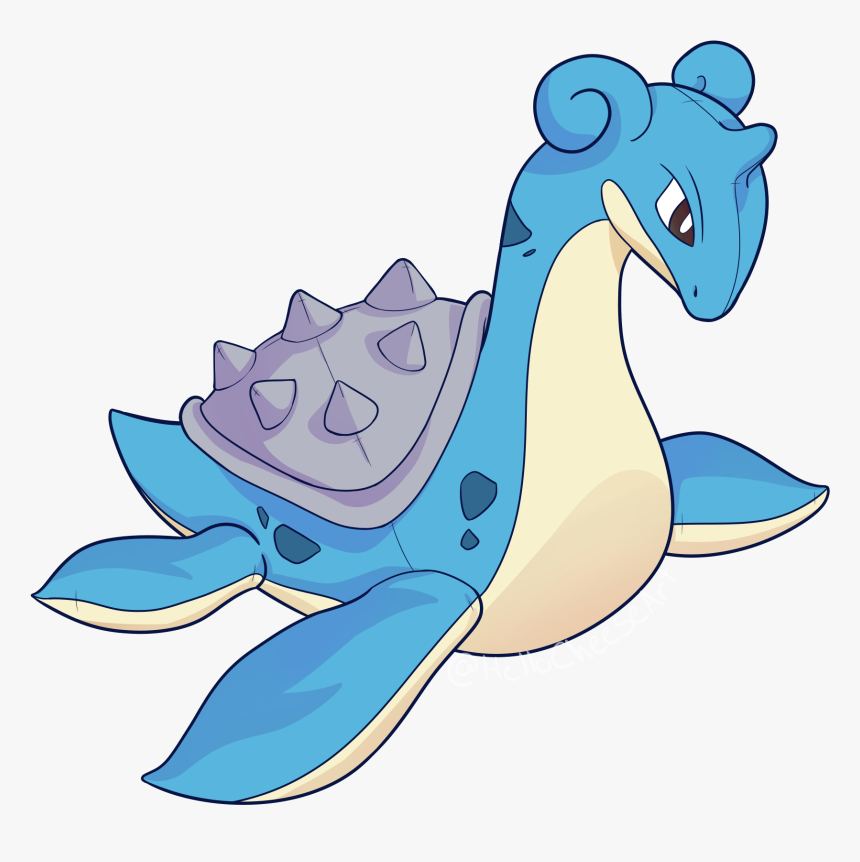 Lapras Plush - Cartoon, HD Png Download, Free Download