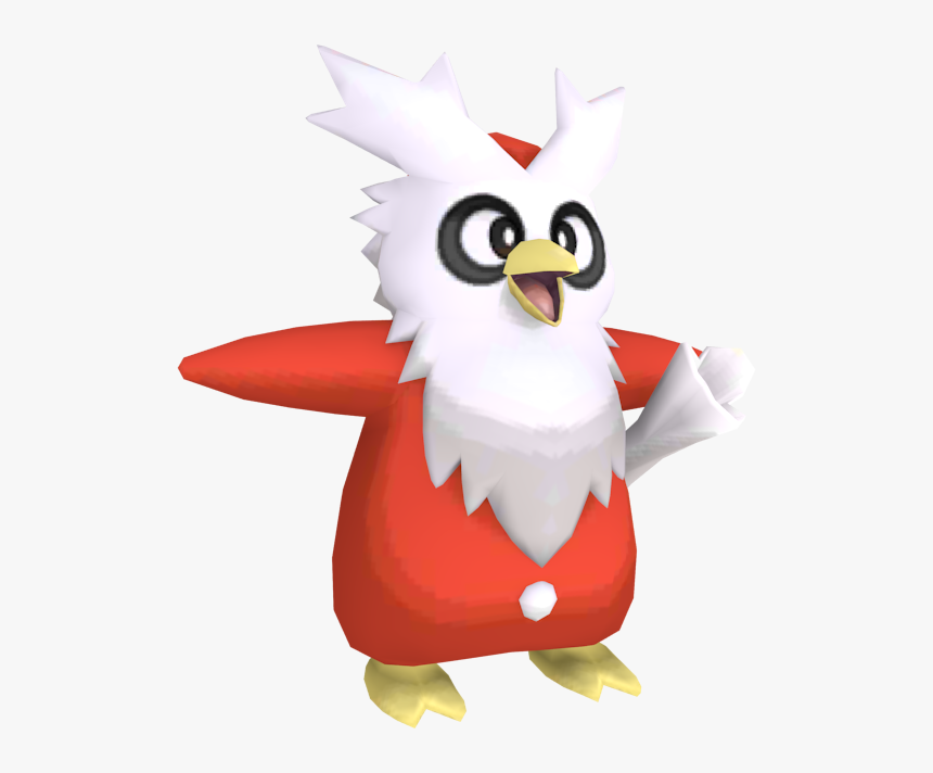 Pokémon Sun / Moon - Delibird 3d Png, Transparent Png, Free Download