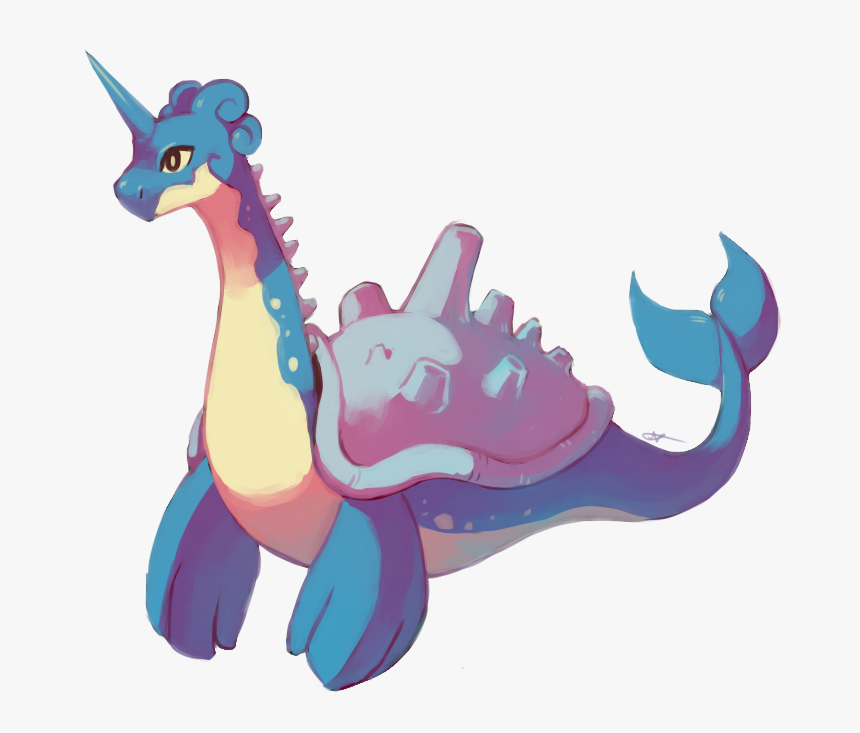 Lapras Fanart, HD Png Download, Free Download