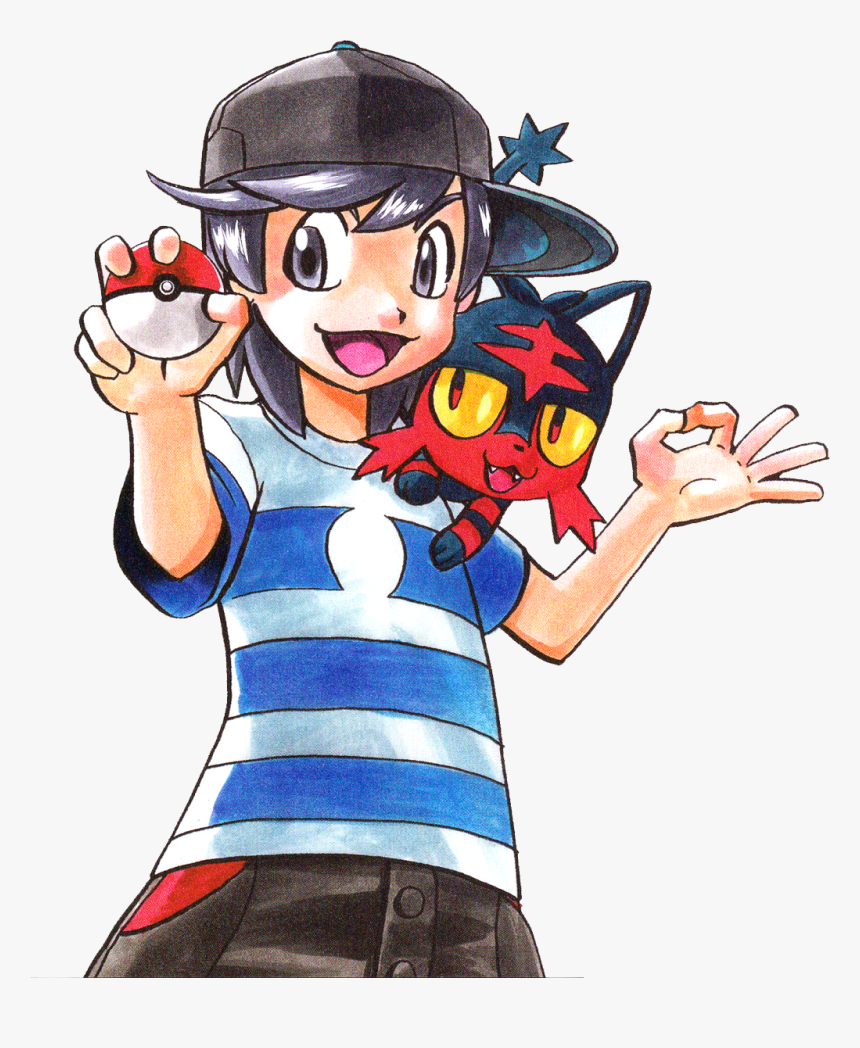 Elio - Pokemon Manga Sun, HD Png Download, Free Download