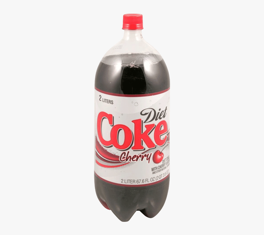 Diet Cherry Coke - Cherry Diet Coke Liter, HD Png Download, Free Download