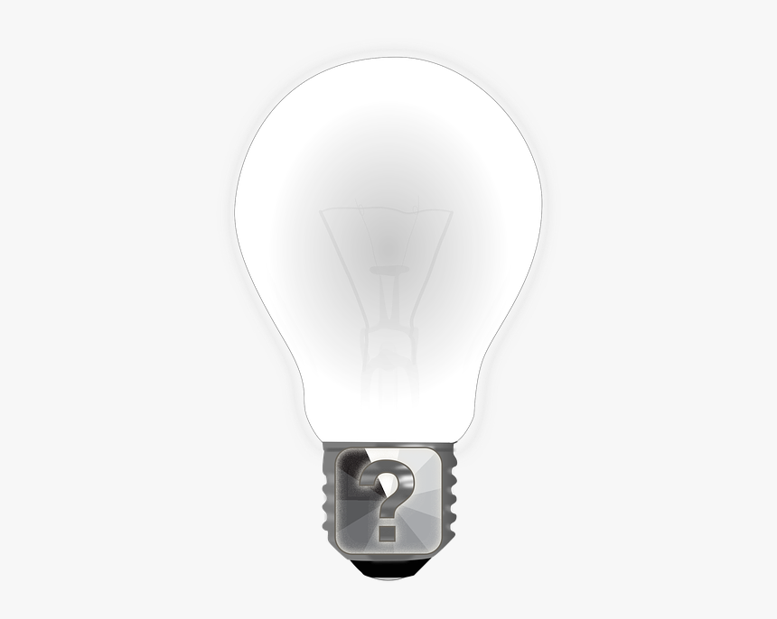 Question, Bulb, Idea, Question Mark, Solution, Quiz - Cree Light Bulb Camera, HD Png Download, Free Download