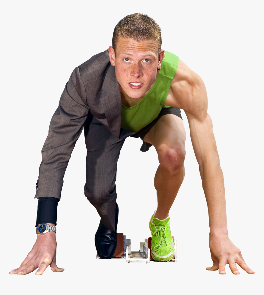 Business Man Png Image - Athlete Businessman, Transparent Png, Free Download