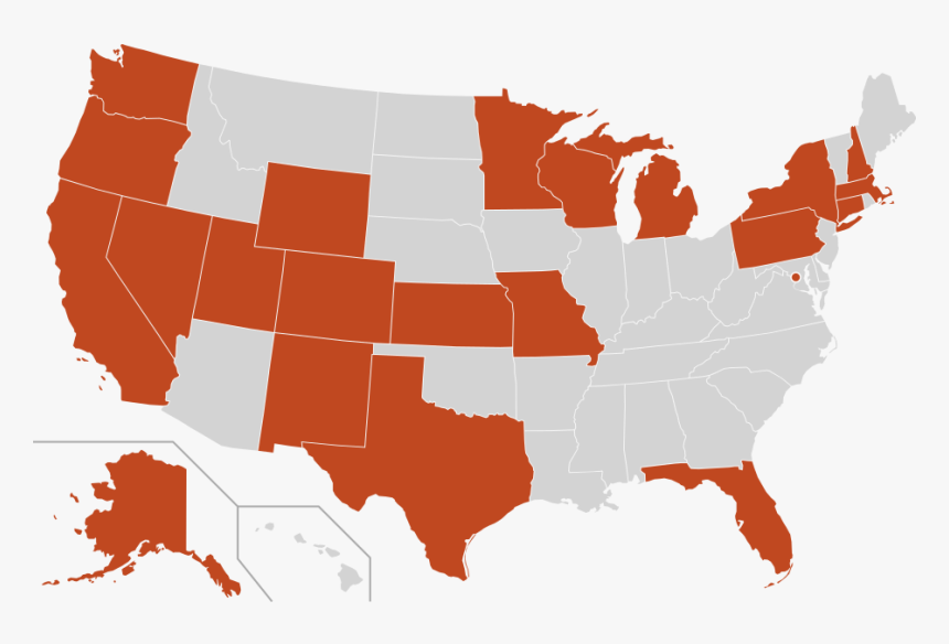 Equal Rights Amendment Map, HD Png Download, Free Download