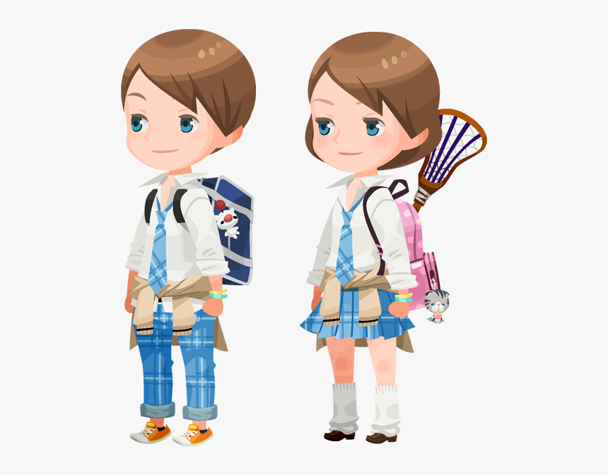 Star Athlete Av - Kingdom Hearts School Uniform, HD Png Download, Free Download