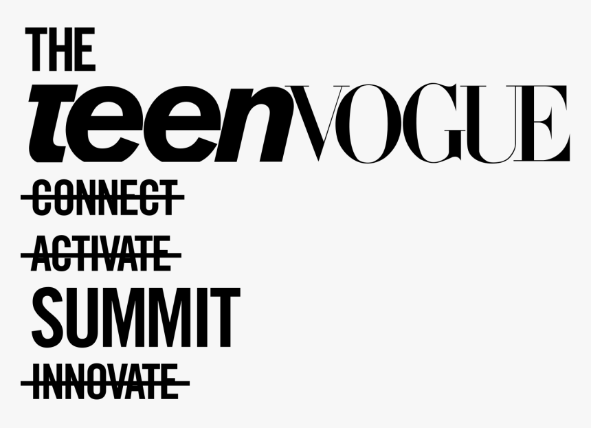 Teen Vogue Summit Logo, HD Png Download, Free Download