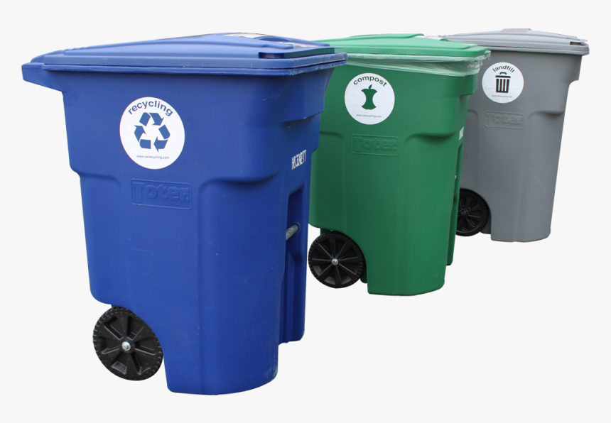 Transparent Recycling Bin Png - Garbage Recycle Compost Bins Png, Png Download, Free Download