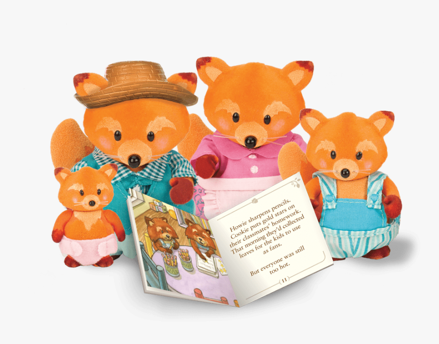 Li L Woodzeez Fox Family, HD Png Download, Free Download