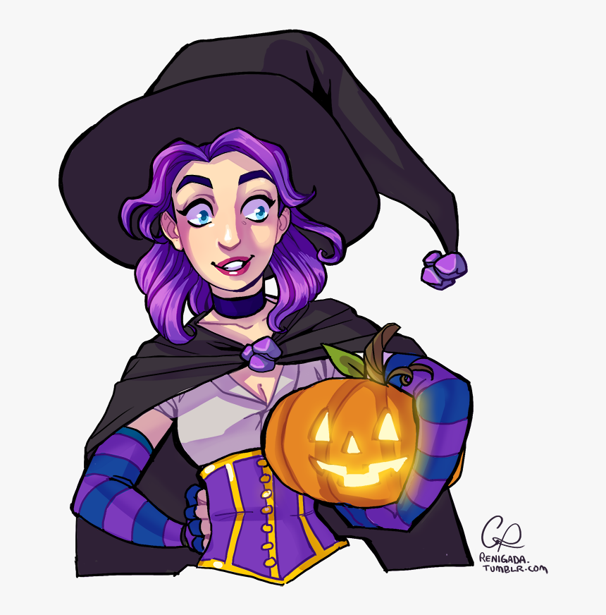 Witchy Abigail From Stardew Valley By Cpatten - Stardew Valley, HD Png Download, Free Download