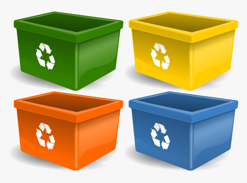 Waste Bin - Recycling Bins Png, Transparent Png, Free Download