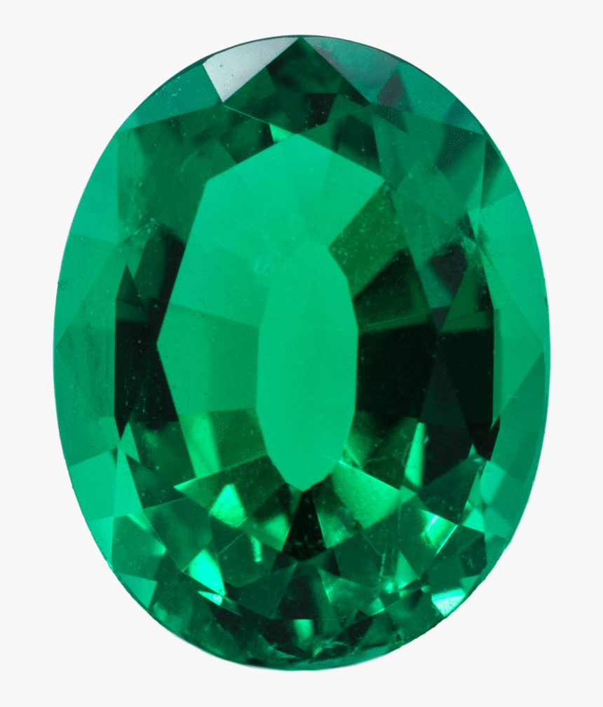 Emerald Png Hd - Oval Emerald, Transparent Png, Free Download