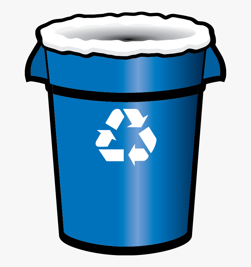 Frisco Isd Council Of Ptas - Clip Art Recycling Bin, HD Png Download, Free Download