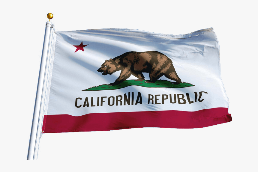 New California Republic Flag , Transparent Cartoons - Blank License Plates California, HD Png Download, Free Download