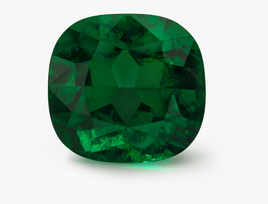 Cushion Colombian Emerald - Emerald Hd, HD Png Download, Free Download