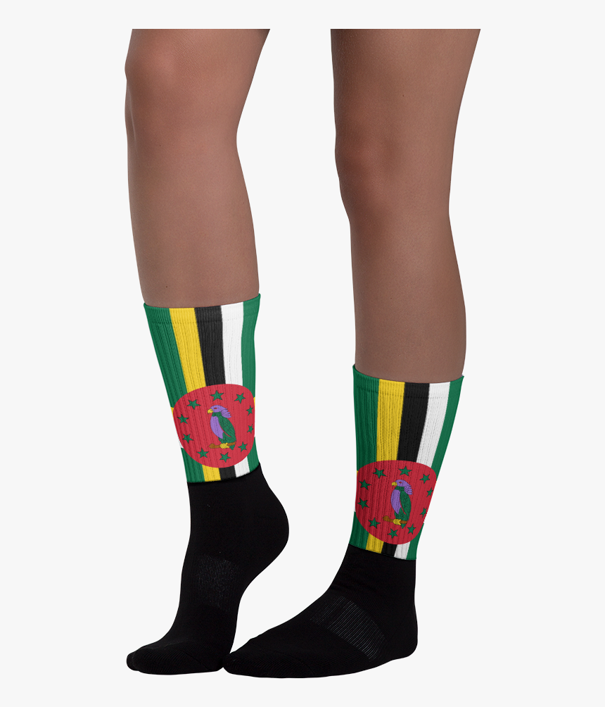 Black Foot Socks - South African Flag Socks, HD Png Download, Free Download
