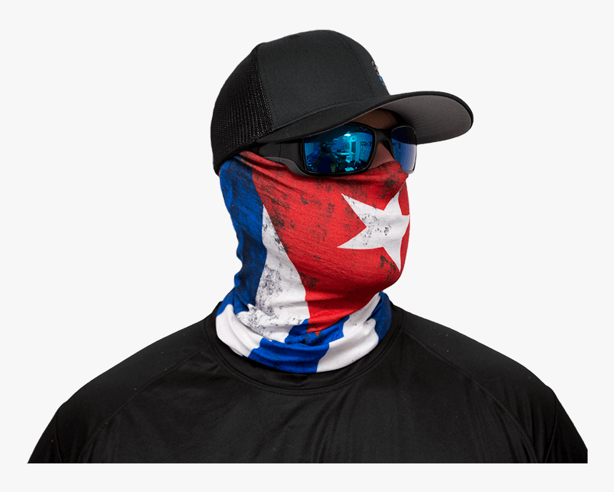 Cuba Flag Salt Armour Sa Co Buff Neck Gaiter Balaclava - Mask, HD Png Download, Free Download