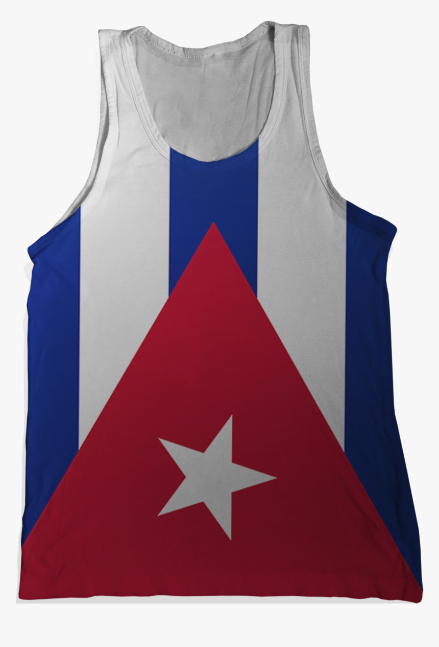 Cuba Flag Tank Top - Vest, HD Png Download, Free Download