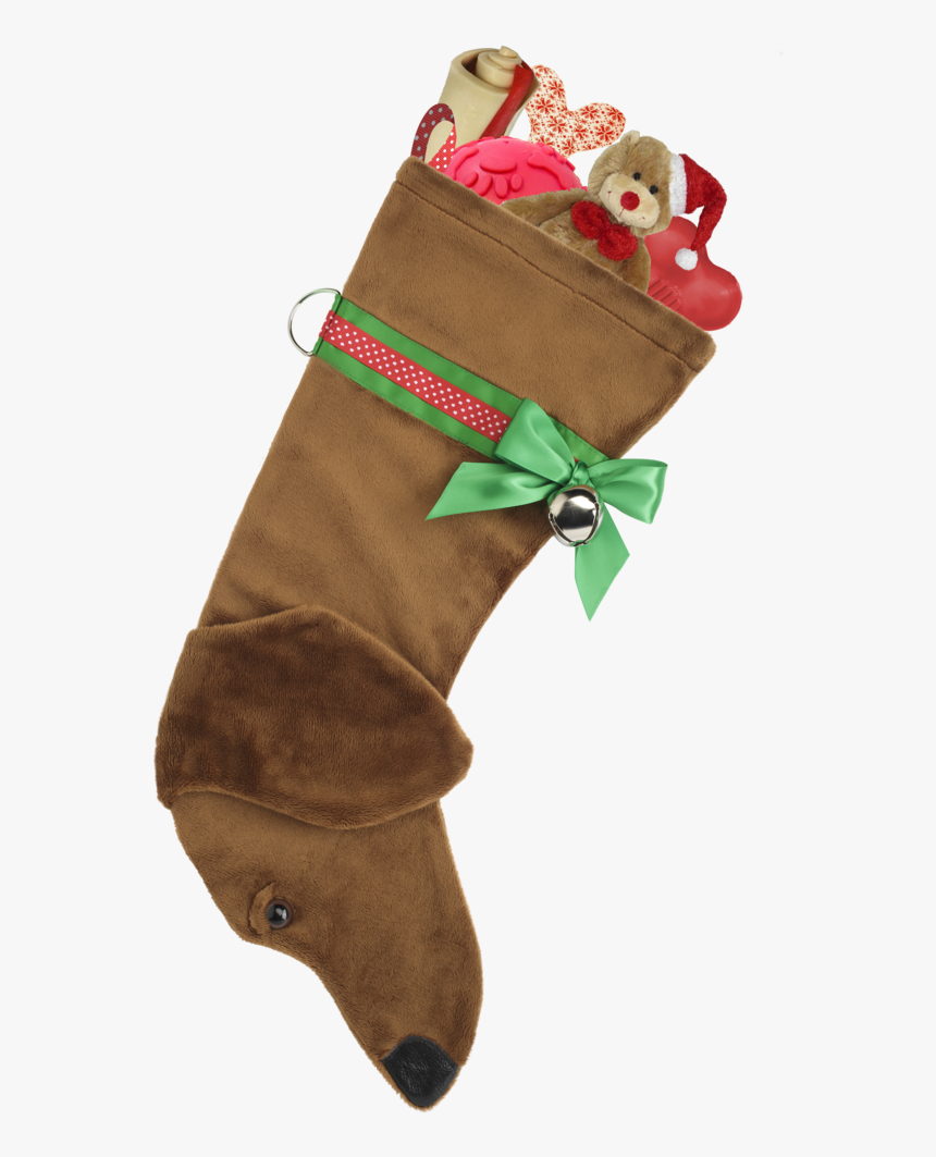 This Red Dachshund Christmas Dog Stocking Is Perfect - Dog Breed Christmas Stockings, HD Png Download, Free Download