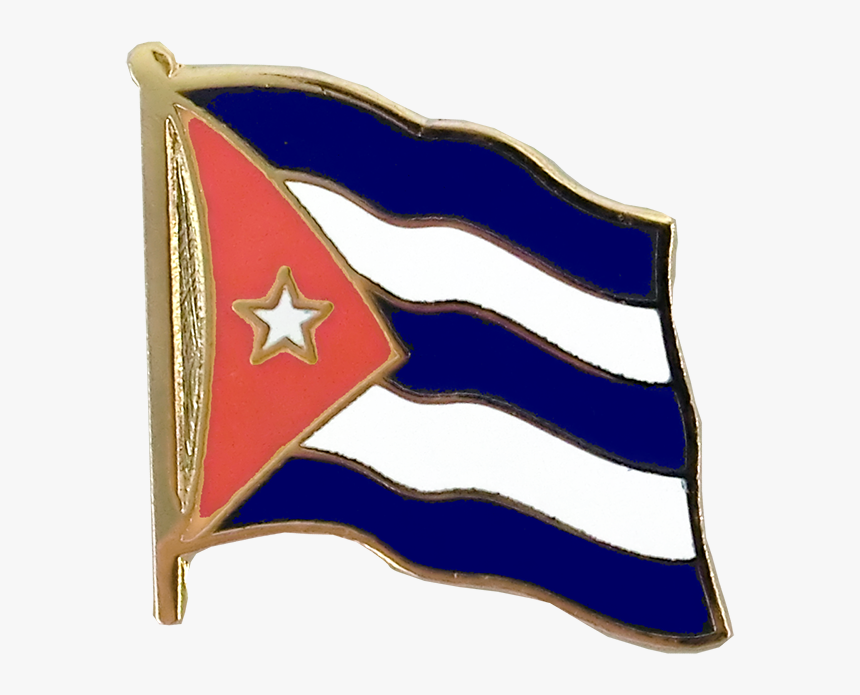 Flag Lapel Pin Cuba - Cuban Flag Pin, HD Png Download, Free Download