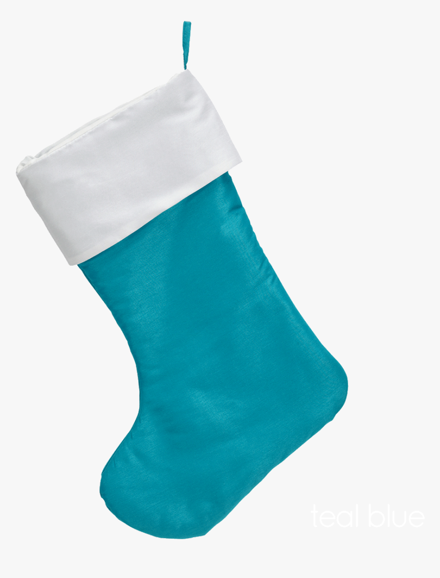 Embroider Buddy® Traditional Stocking - Blue Christmas Stockings Png, Transparent Png, Free Download