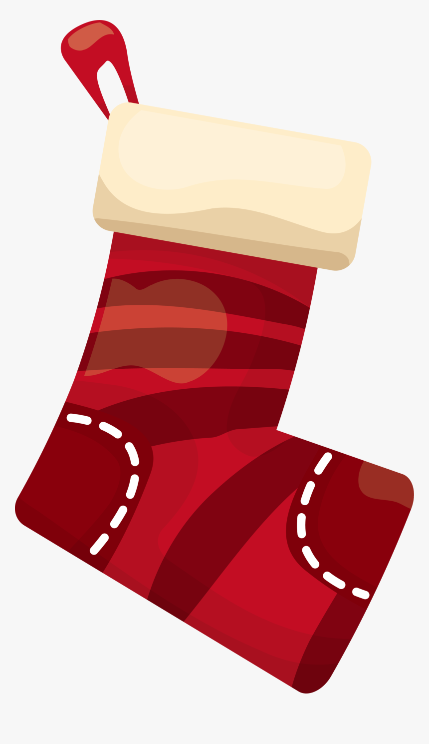 Christmas Stockings Png - Gambar Kaos Kaki Natal Kartun, Transparent Png, Free Download