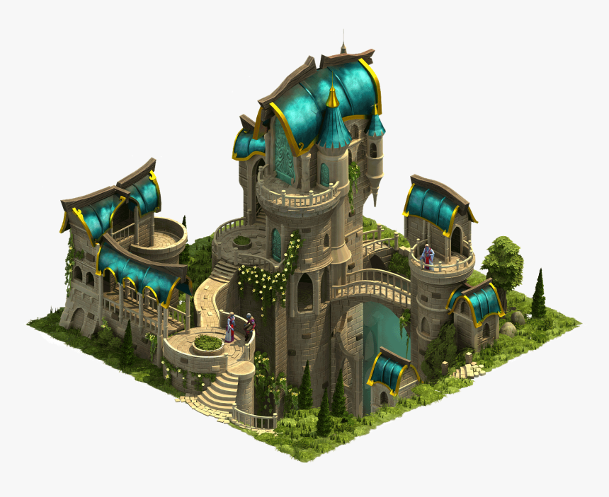 Elf Castle Png, Transparent Png, Free Download