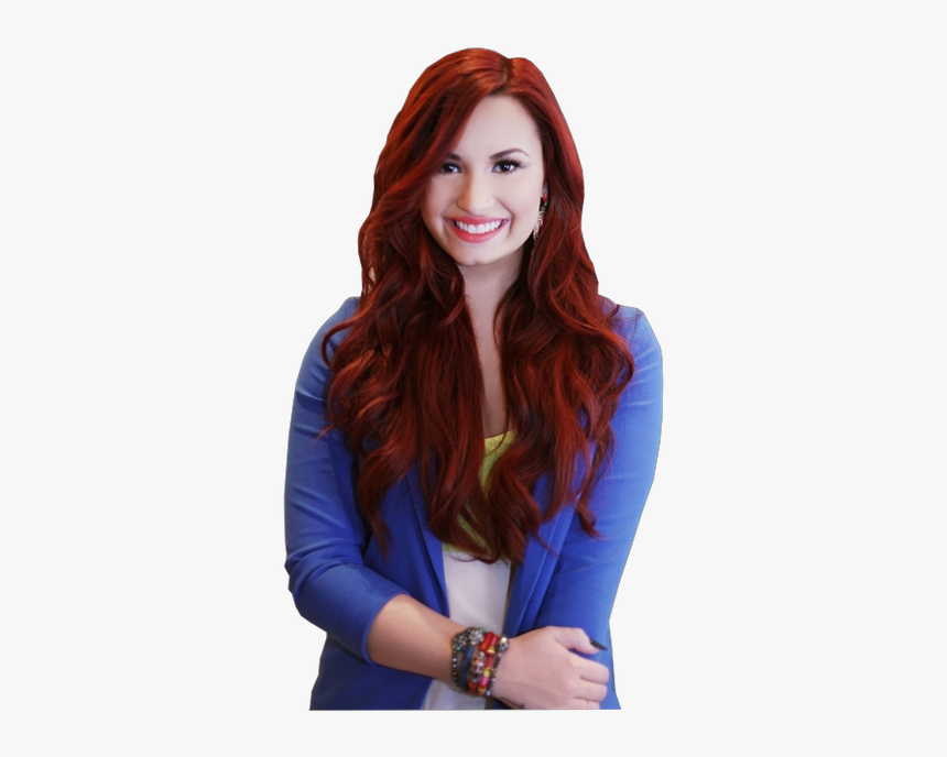 Demi Lovato Red Hair 2012, HD Png Download, Free Download