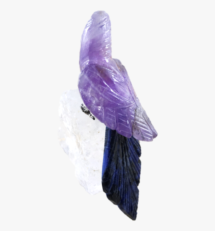 Amethyst Bird On Quartz Crystal - Eagle, HD Png Download, Free Download