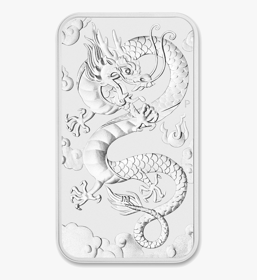 1 Oz Silver Dragon Australia 2019, HD Png Download, Free Download