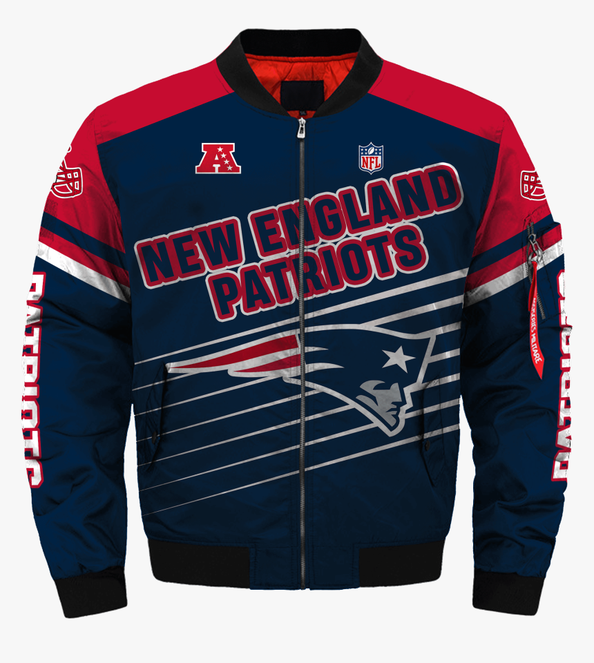 New England Patriots Team Nfl Jacket, HD Png Download - kindpng