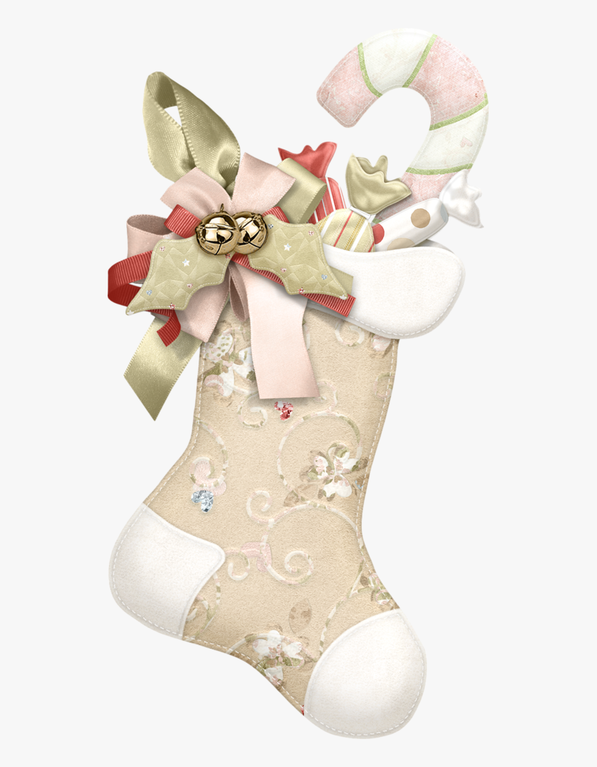 Vintage Christmas Stockings Clipart, HD Png Download, Free Download