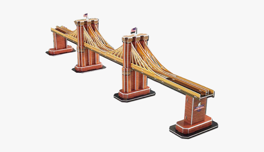 Brooklyn Bridge New York 3d Puzzle, HD Png Download, Free Download