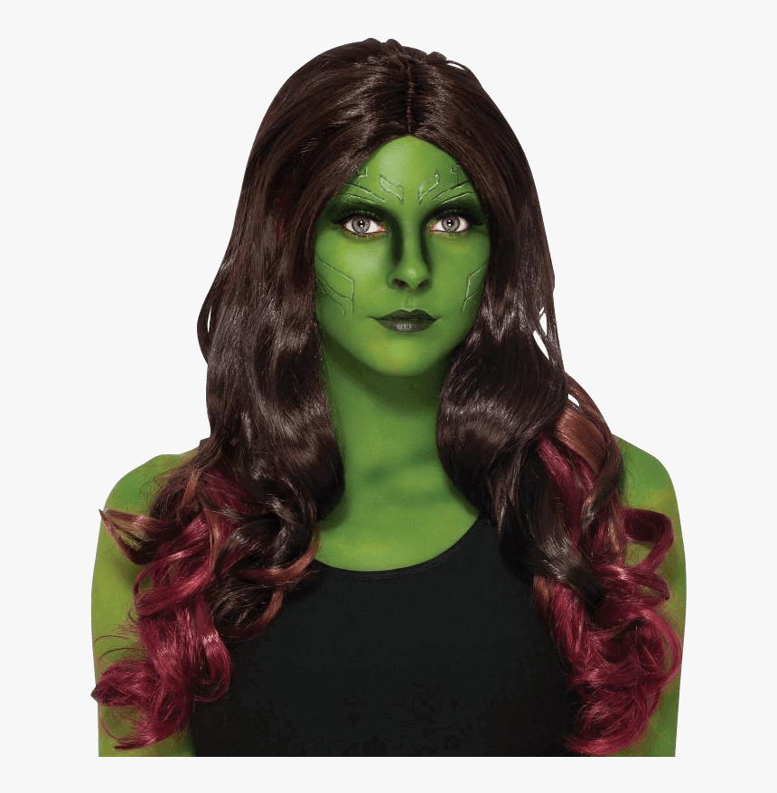 Adult Gamora Wig - Gamora Wig, HD Png Download, Free Download