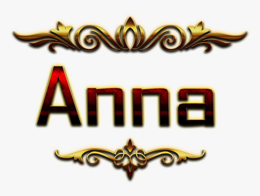 Anna Decorative Name Png - Abhinav Name, Transparent Png, Free Download