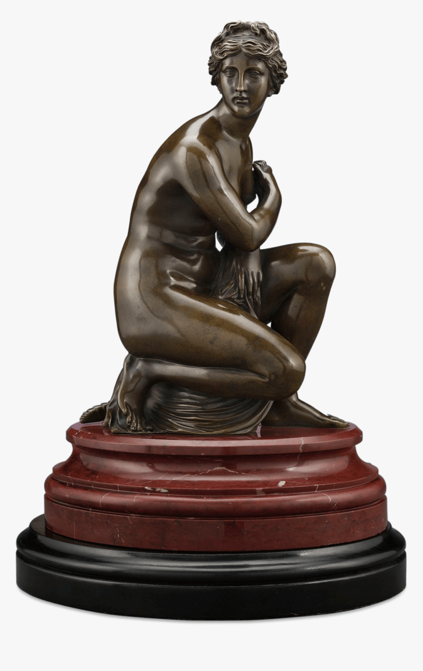 Venus A La Tortue After Antoine Coysevox, Bronze - Statue, HD Png Download, Free Download