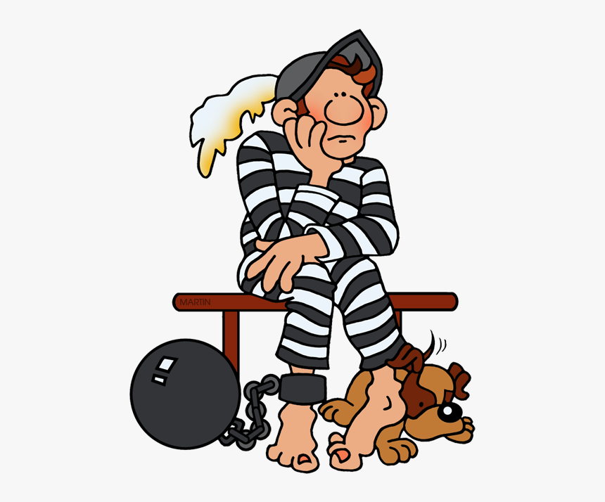 Clip Art Free Panda - Prisoner Clipart, HD Png Download, Free Download