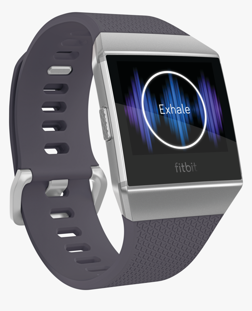 Fitbit Ionic Charcoal Smoke Gray, HD Png Download, Free Download