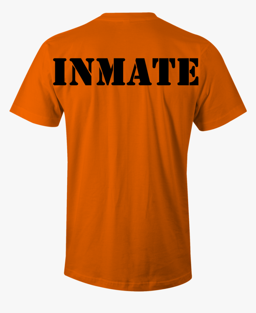 6tn County Jail Psychiatric Ward Inmate T-shirt Orange, HD Png Download, Free Download