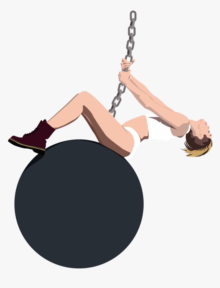 Transparent Miley Cyrus Wrecking Ball, HD Png Download, Free Download