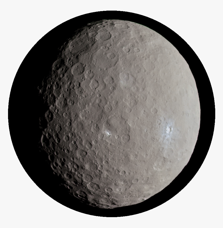 Transparent Asteroid Clipart - Ceres Dwarf Planet, HD Png Download, Free Download