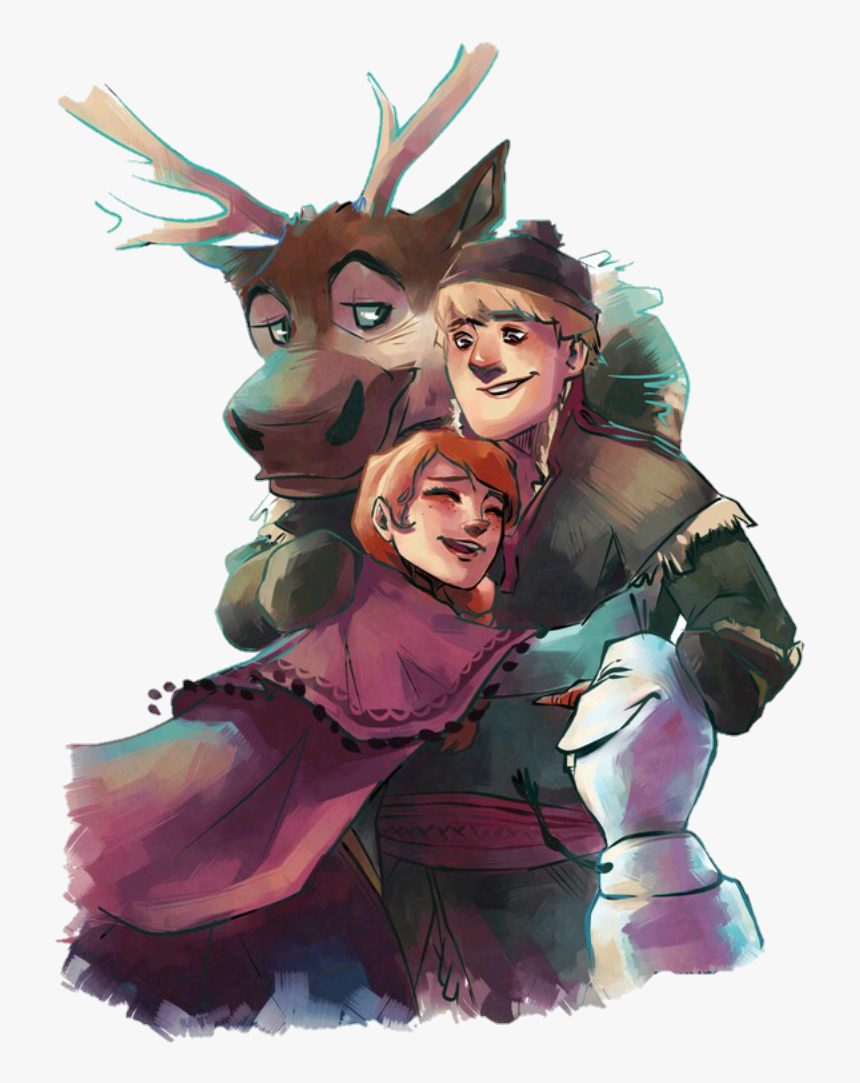 Stan , Kristofer , Anna E Olaf Em Png - Anna, Transparent Png, Free Download