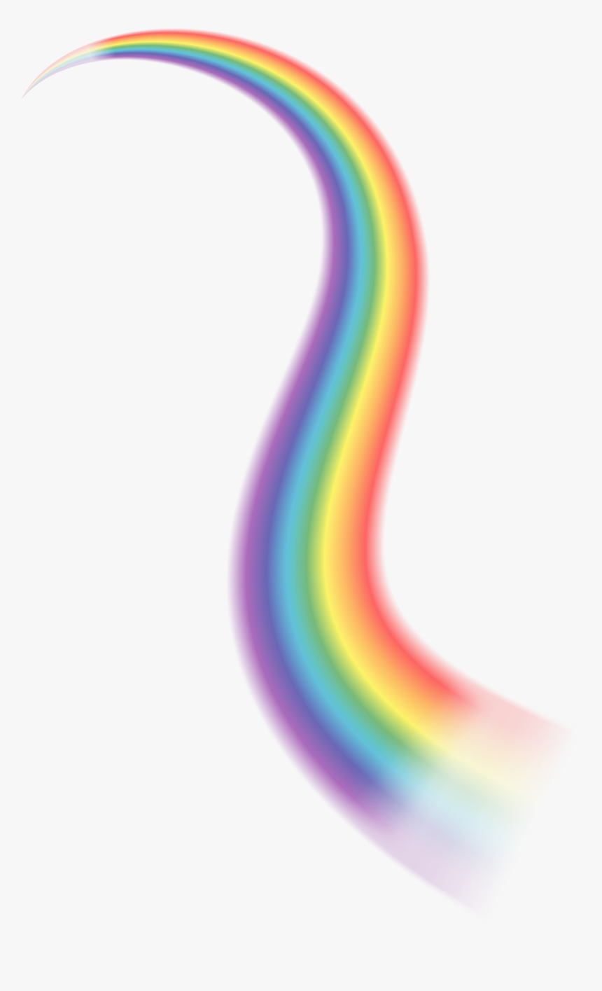 Transparent Rainbow Png Transparent - Rainbow Line Clipart, Png Download -  kindpng