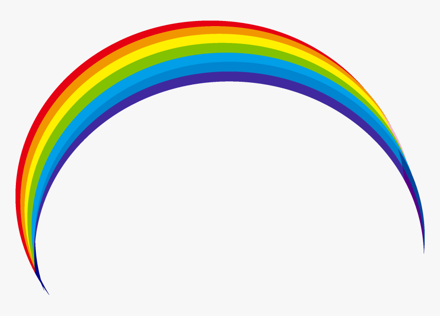 Rainbow Computer File - Circle, HD Png Download, Free Download