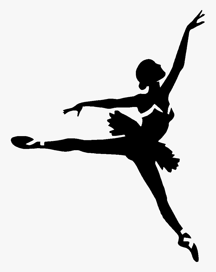 Ballerina Png - Bailarina Stencil, Transparent Png, Free Download