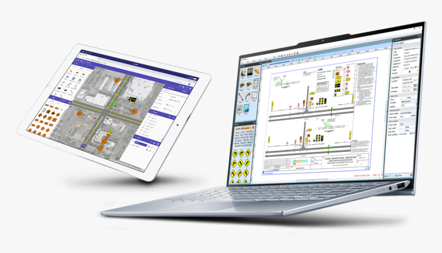 Rapidplan Software Demonstrated On A Laptop And Rapidplan - Invarion Rapid Plan, HD Png Download, Free Download