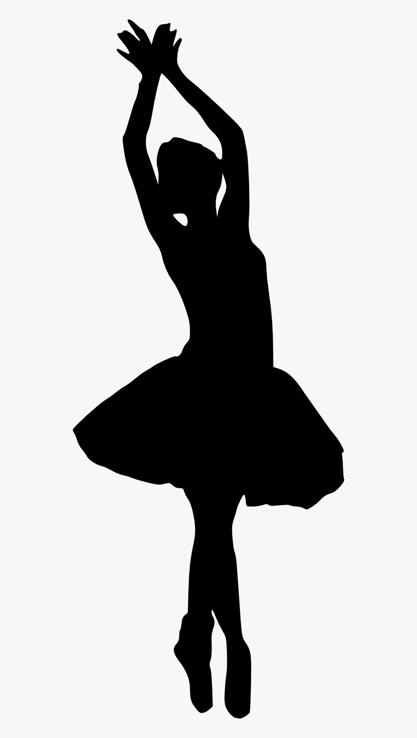 Ballet Silhouette Transparent Background, HD Png Download, Free Download