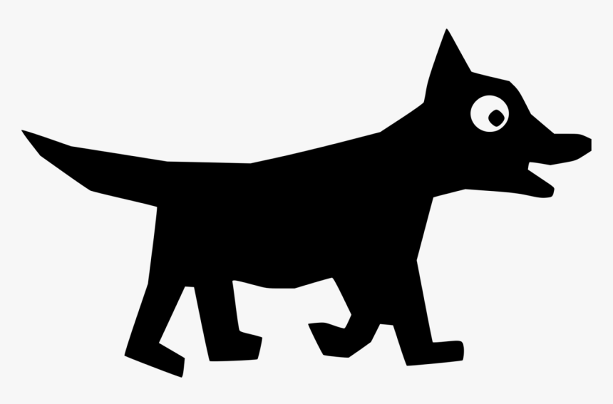 Hd Cat Red Fox Black And White Drawing - Cartoon Fox Drawing Black And White, HD Png Download, Free Download
