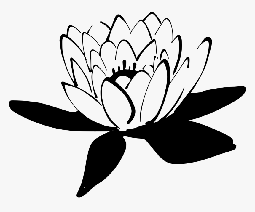 Clipart Purple Lotus Flower, HD Png Download, Free Download