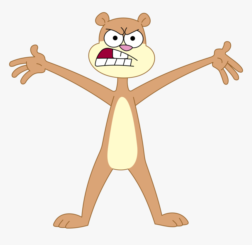 Sandy Cheeks Png Pack - Sandy Spongebob De Bikini, Transparent Png, Free Download